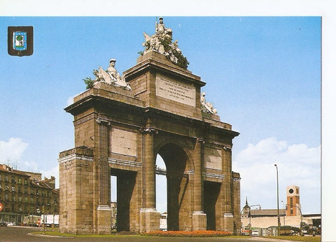 Postal 040411 : Madrid puerta de Toledo