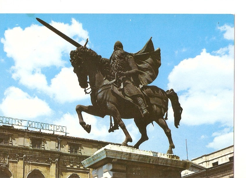 Postal 040414 : Burgos. El Cid Campeador