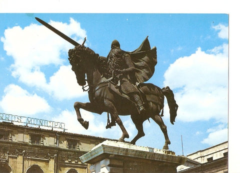 Postal 040414 : Burgos. El Cid Campeador