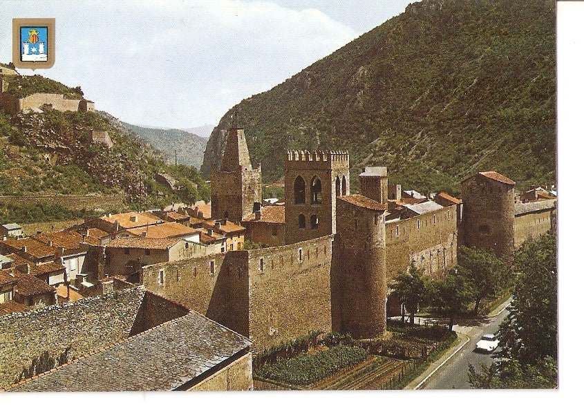 Postal 040421 : Villedranche de Conflent - Vue densemble les remparts. En Conflent