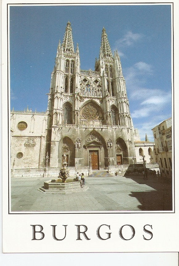Postal 040442 : Burgos. La Catedral