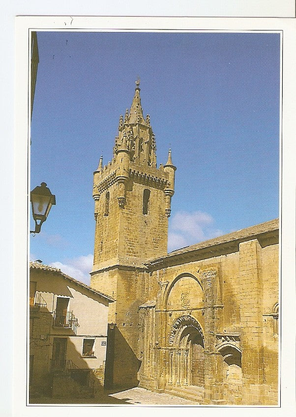 Postal 040452 : Uncastillo (Zaragoza). Iglesia de Santa Maria