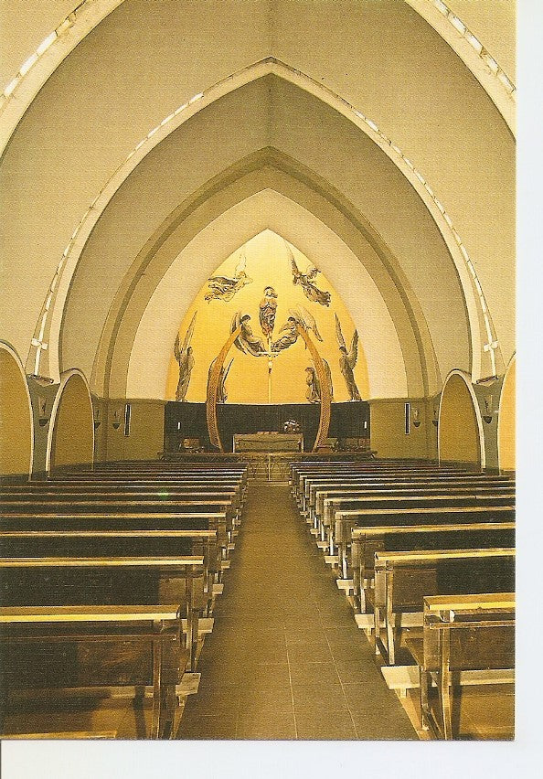 Postal 040464 : Pirineu Catala (Lleida). Alta Ribagorça. Esglesia de Pont de Suert. Altar Major