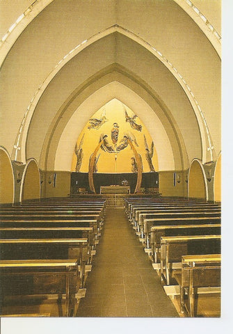 Postal 040464 : Pirineu Catala (Lleida). Alta Ribagorça. Esglesia de Pont de Suert. Altar Major