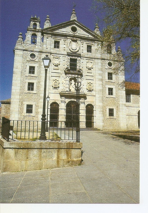 Postal 040467 : Convento de Santa Teresa - Avila. Fachada de la Iglesia