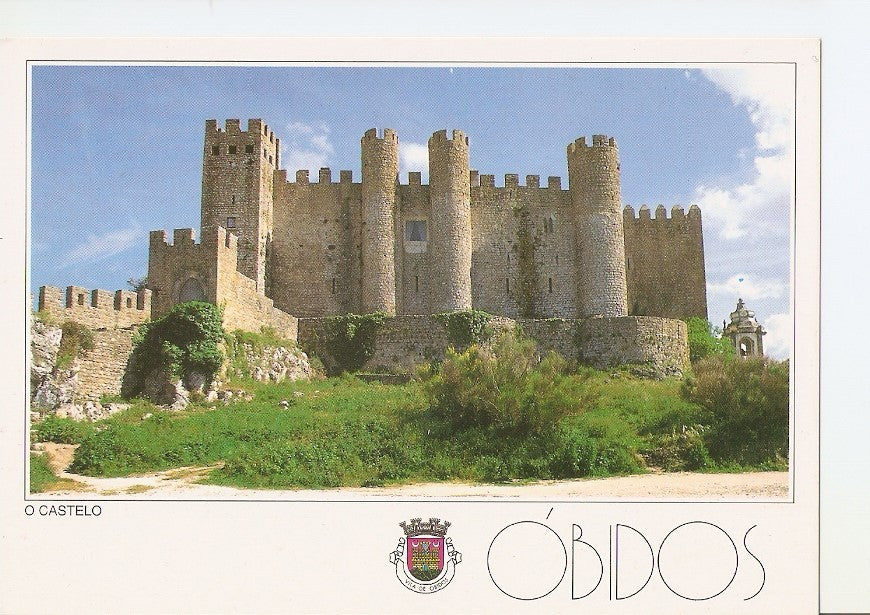 Postal 040476 : Obidos. O Castelo. Portugal