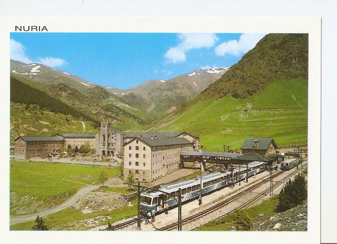 Postal 040489 : Santuari de Nuria (Girona). Tren de Cremallera