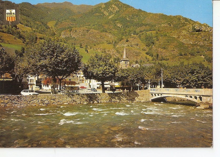 Postal 040523 : Pirineu Catala (Lleida). Vall dAran. Riu Garona