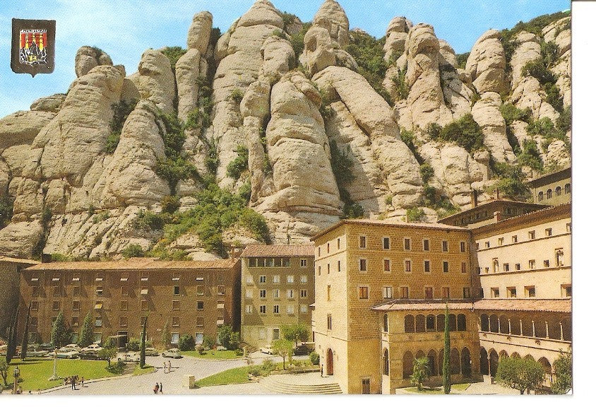 Postal 040526 : Montserrat. Vista del Santuari