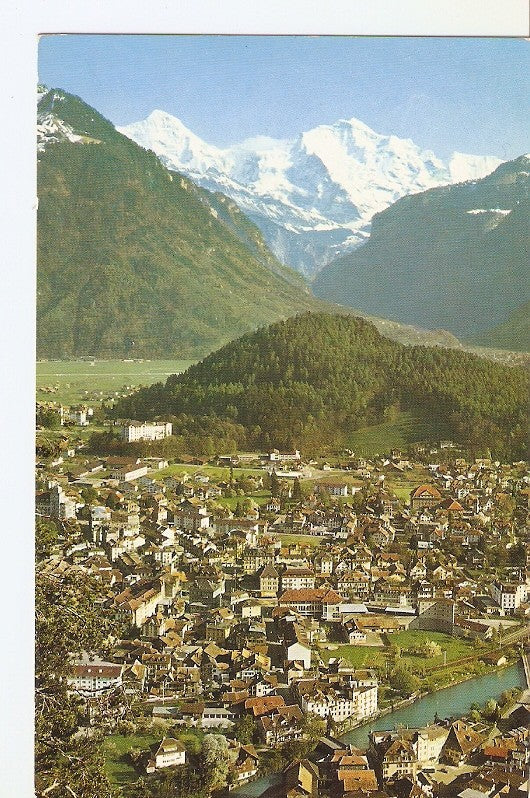 Postal 040539 : Interlaken. Monch und Jungfrau