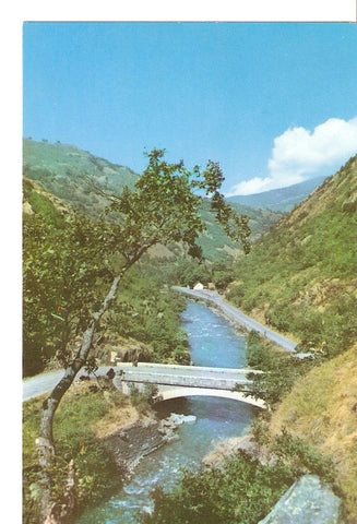 Postal 040548 : Valle de Aran (Pirineos Centrales). Les. Puente del Rey