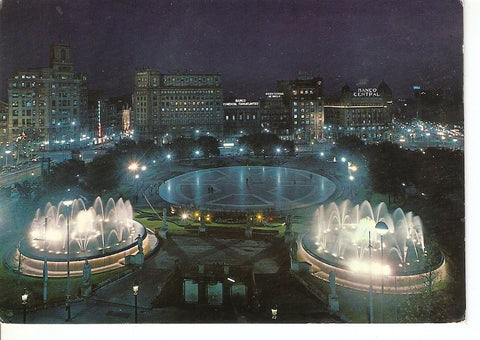 Postal 040581 : Barcelona. Plaza de Cataluña