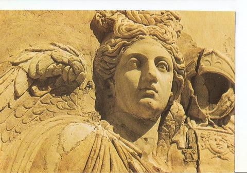 Postal 040585 : Victoire holding a trophy (2nd c.A.D.)