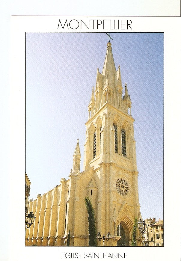 Postal 040614 : Montpellier (Herault). Leglise Sainte-Anne