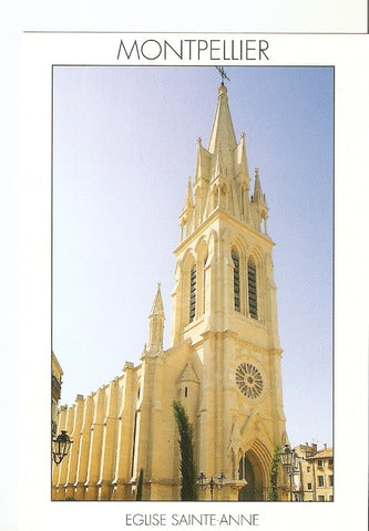 Postal 040614 : Montpellier (Herault). Leglise Sainte-Anne