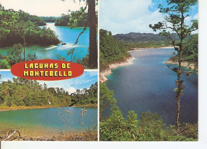 Postal 040629 : Lagunas de Montebello Mexico