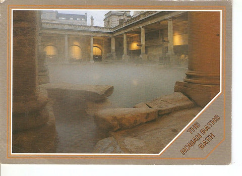 Postal 040638 : Bath England great Roman Bat and Diving Stone first Century A.D.