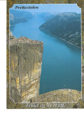 Postal 040644 : Preikestolen - Lysefjorden