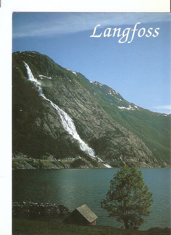 Postal 040650 : Norway: Langfoss in Akrafjorden