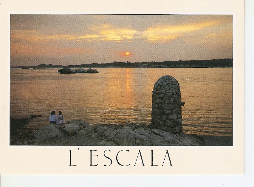 Postal 040654 : Costa Brava. LEscala. Girona