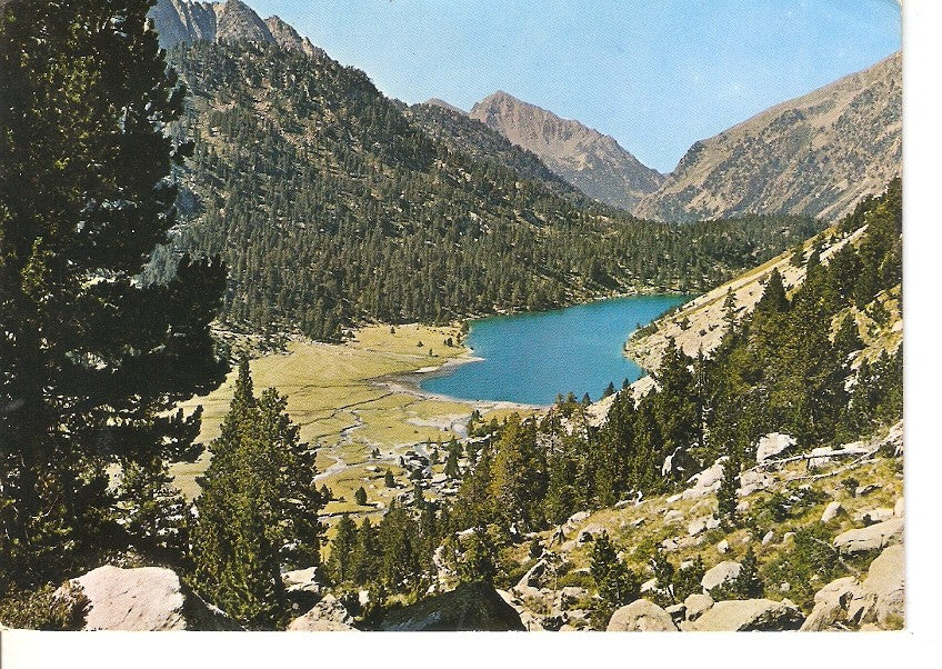 Postal 040683 : Parque Natural dAigues Tortes. Bohi San Nicolau estany Llong
