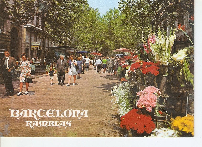 Postal 040686 : Barcelona. Ramblas