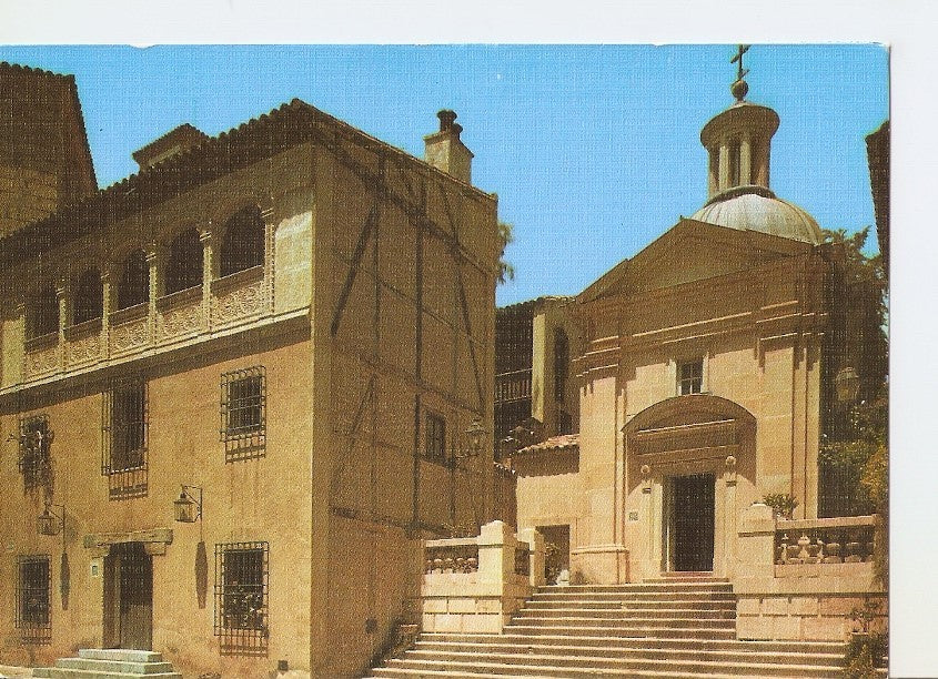 Postal 040708 : Pueblo Español. San Antonio de la Florida (Madrid) y Casa de Melibea (Toledo). Palma de Mallorca