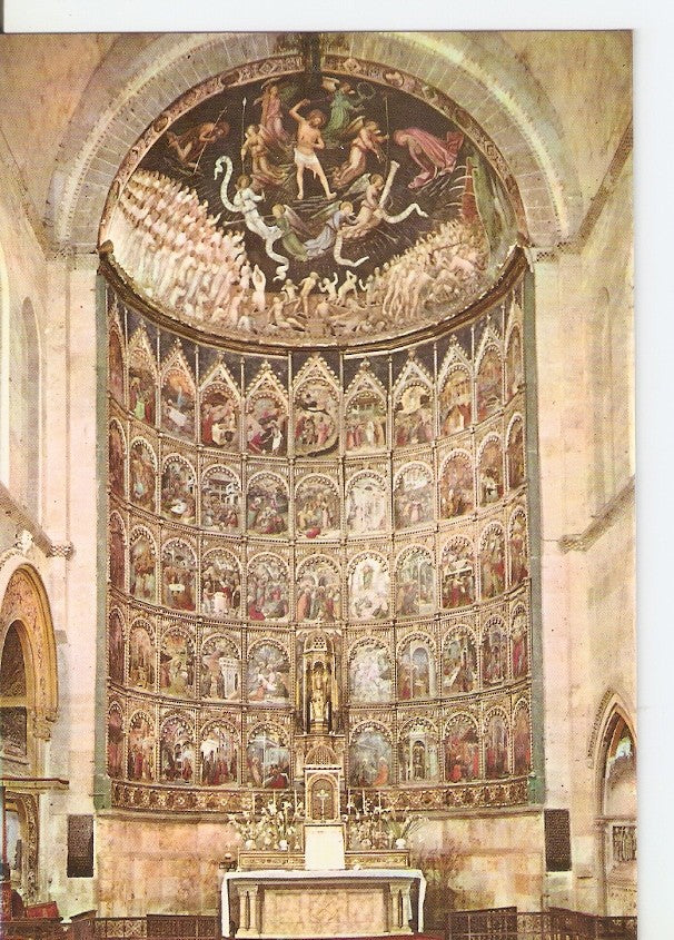 Postal 040713 : Salamanca. Catedral Vieja. Retablo