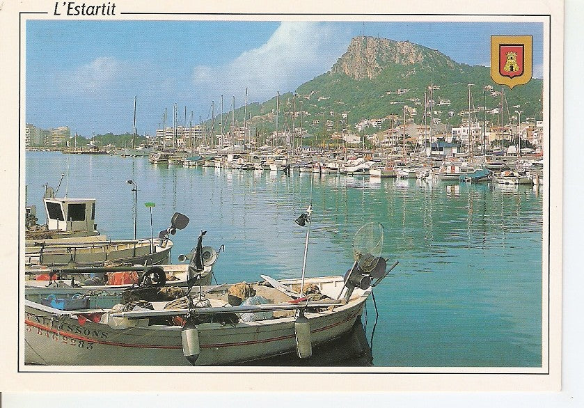 Postal 040754 : LEstartit (Costa Blava). Port. Vista general