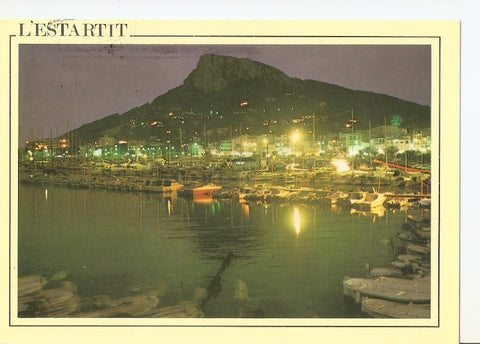 Postal 040755 : Costa Brava. Lestartit. Vista nocturna
