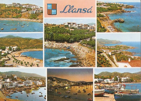 Postal 040759 : Costa Brava. Llansa