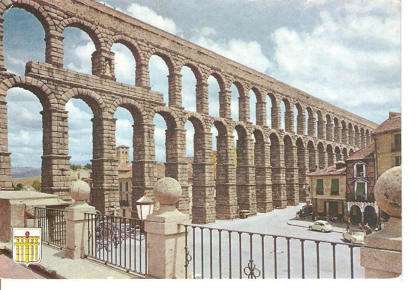 Postal 040763 : Segovia. Acueducto romano