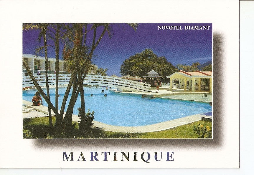 Postal 040774 : Martinique Antilles Françaises. Pointe de la Chery. Hotel Novotel le Diamant