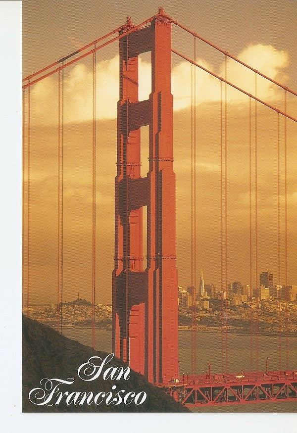 Postal 040781 : San Francisco. North Tower of Golden Gate Brdige