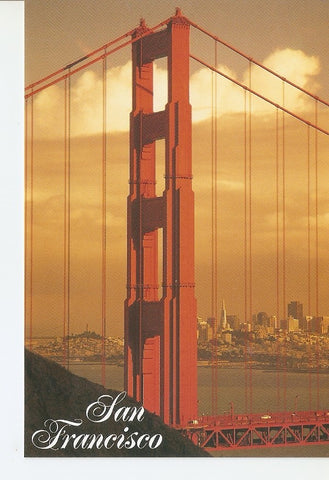 Postal 040781 : San Francisco. North Tower of Golden Gate Brdige