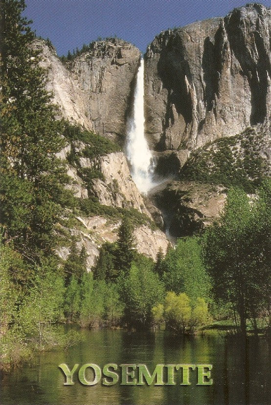 Postal 040798 : Yosemite Falls. Yosemite National Park California