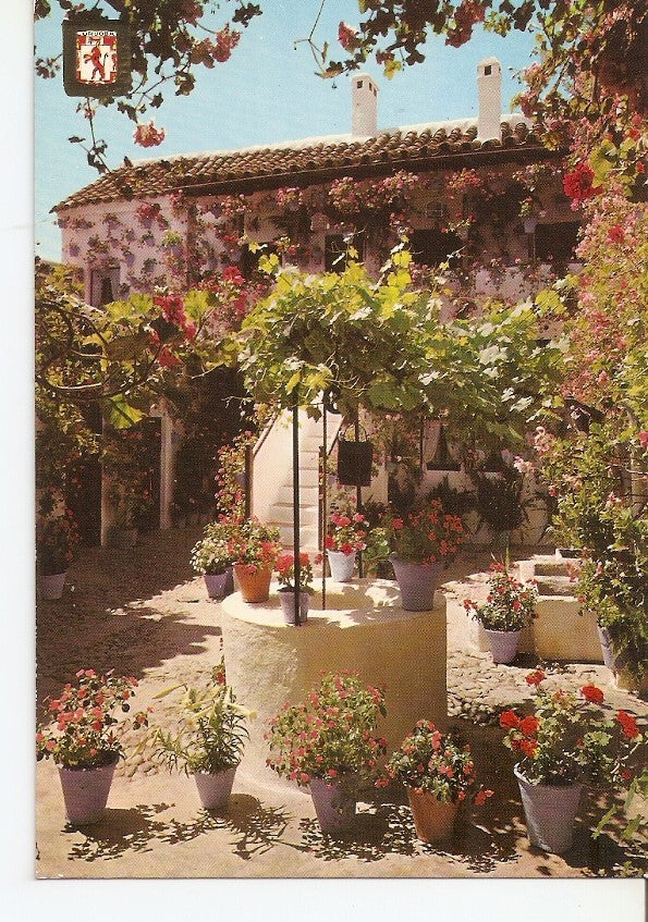 Postal 040824 : Cordoba. Patio premio de honor  Calle S. Basilio