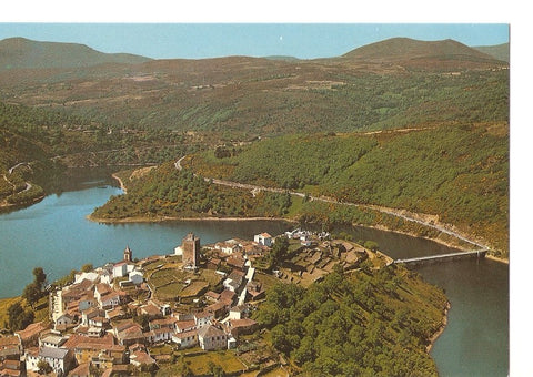 Postal 040832 : Viana del Bollo. Vista aerea