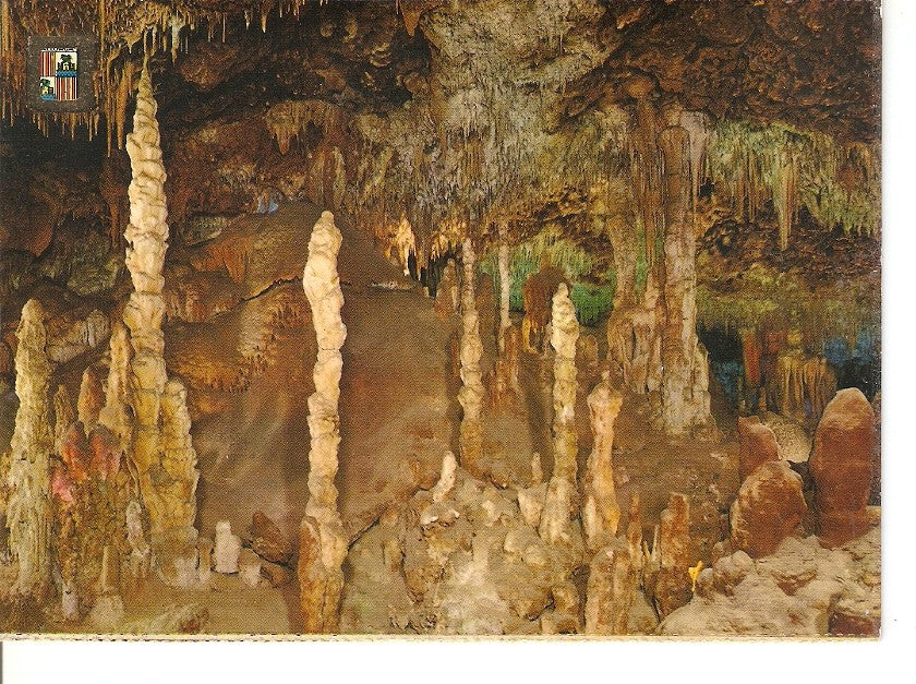 Postal 040834 : Mallorca. Porto Cristo (Manacor). Cuevas dels Hams. Cementerio de las Hadas