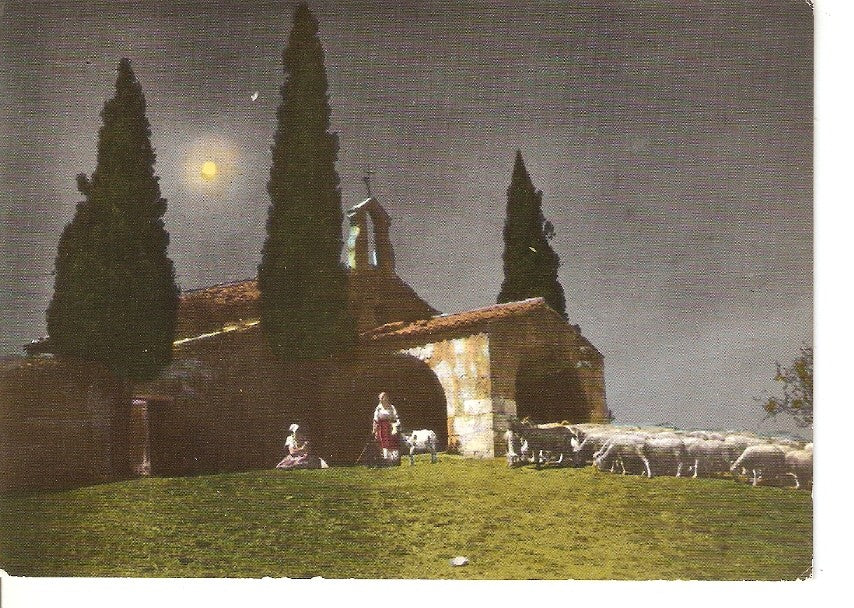 Postal 040869 : Vieille Chapelle Provençale au Clair de Lune