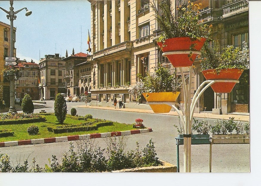 Postal 040892 : Pamplona. Plaza Principe de Viana