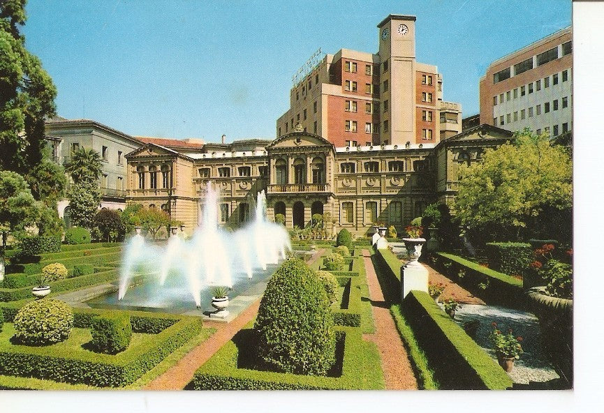 Postal 040895 : Pamplona. Jardines Diputacion
