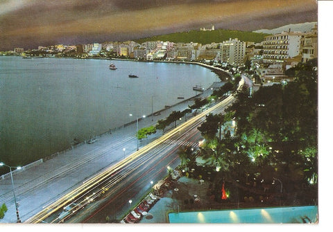 Postal 040904 : Palma de Mallorca. Paseo Maritimo de noche