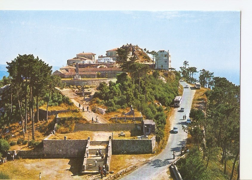Postal 040917 : La Guardia (Galicia). Monte Santa Tecla. Pico de San Francisco