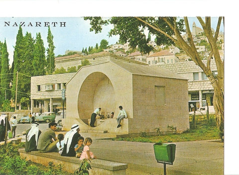 Postal 040923 : Nazareth Marys Well. Fontaine de la Vierge