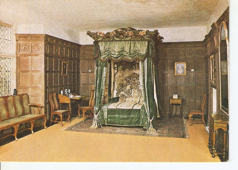 Postal 040949 : State Bed. Penshurst Place Kent. The home of Viscount de LIsle V.C. K.G.