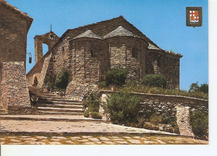 Postal 040957 : La Tossa de Montbui-Igualda. Absis (s. X)