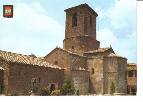 Postal 040959 : Santa Maria de lEstany (Barcelona). Absides i jardins