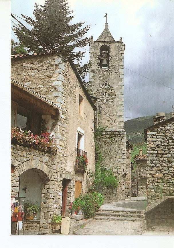 Postal 040978 : Setcases (Girona). Pirineu Catala. Esglesia de Sant Miquel