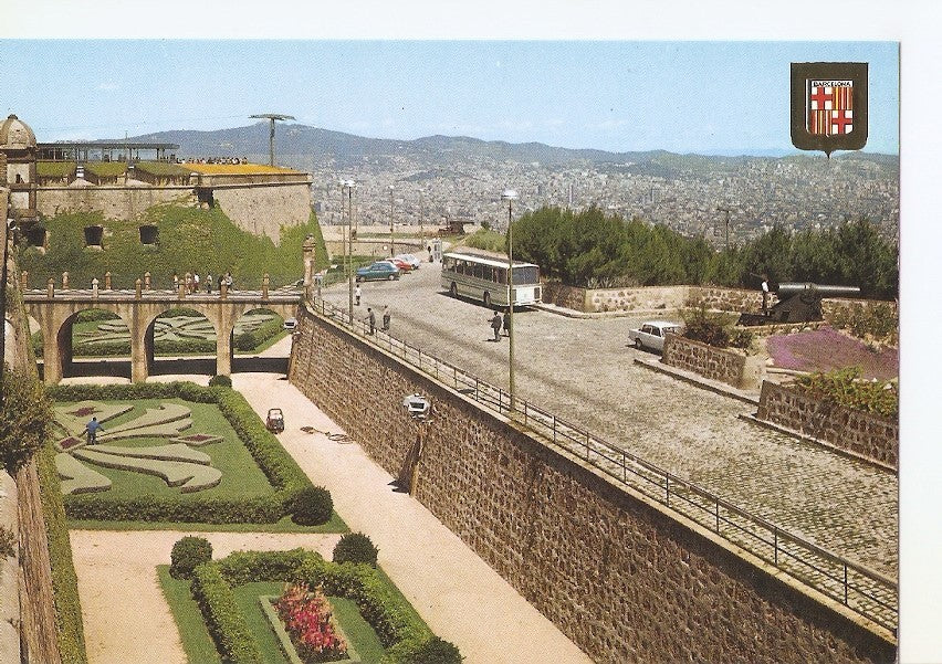 Postal 040988 : Barcelona. Castillo de Montjuich